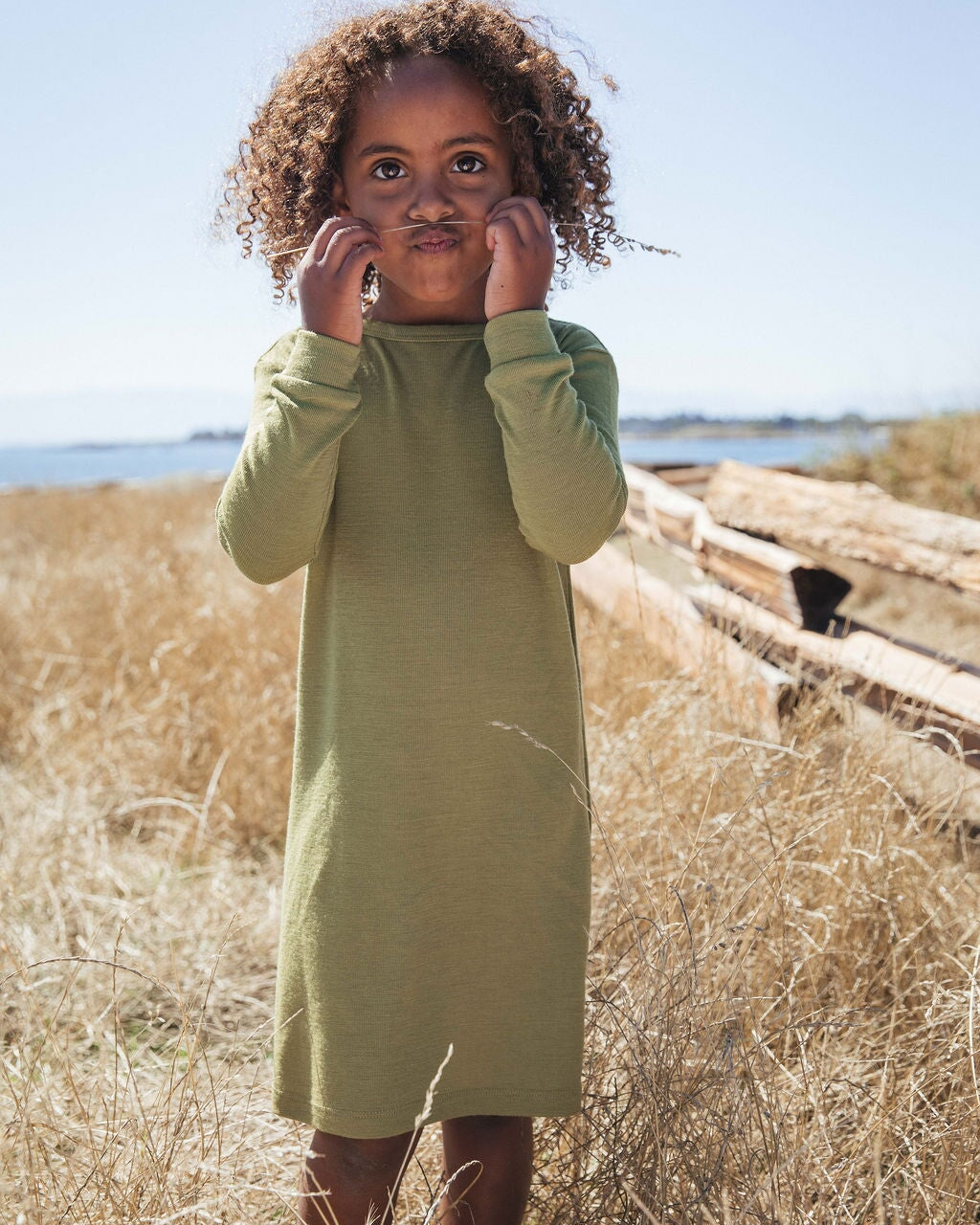 Kids Long Sleeve Dress