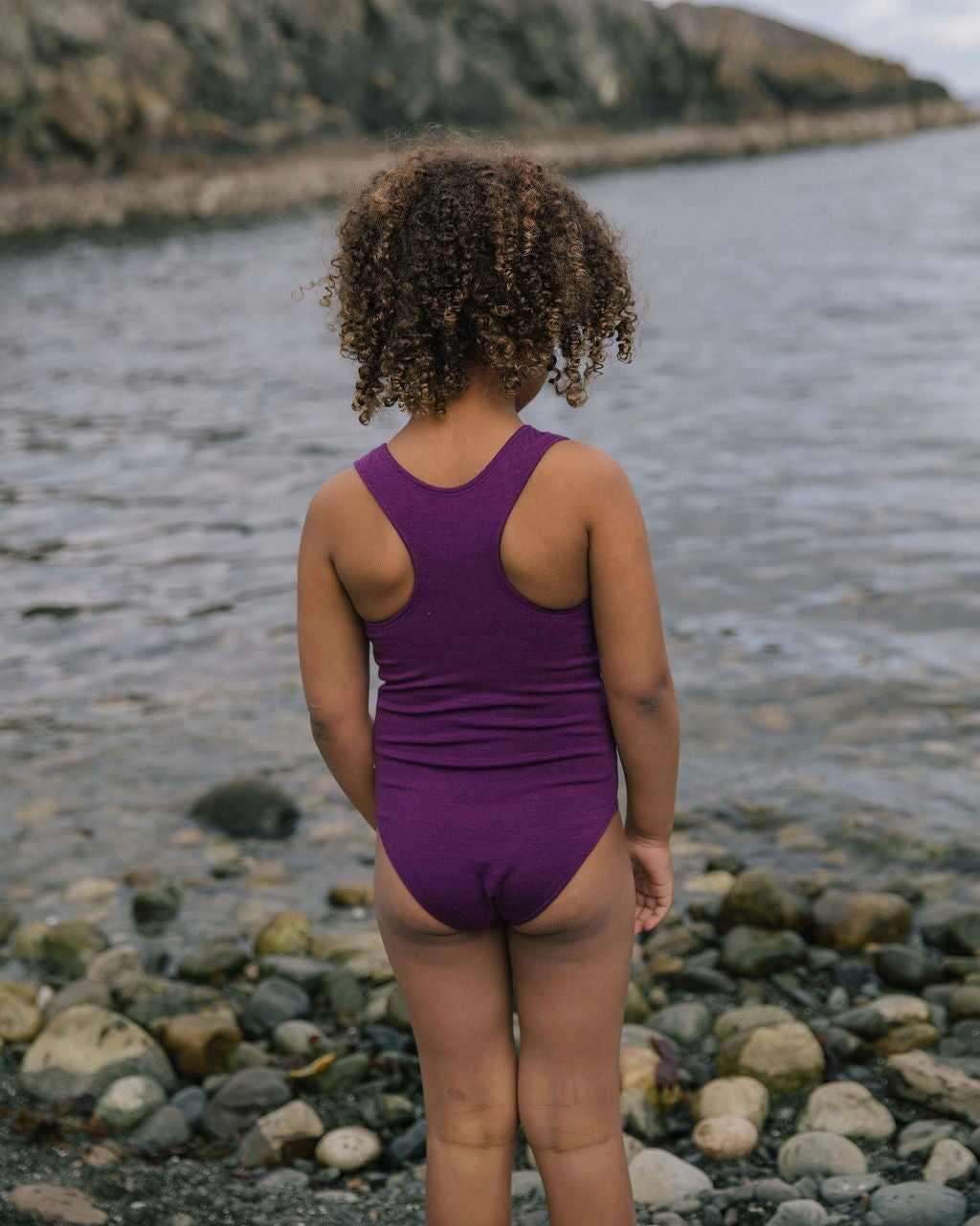 Kids Swimsuit | Oceane is 4yrs old & wearing size 3/4