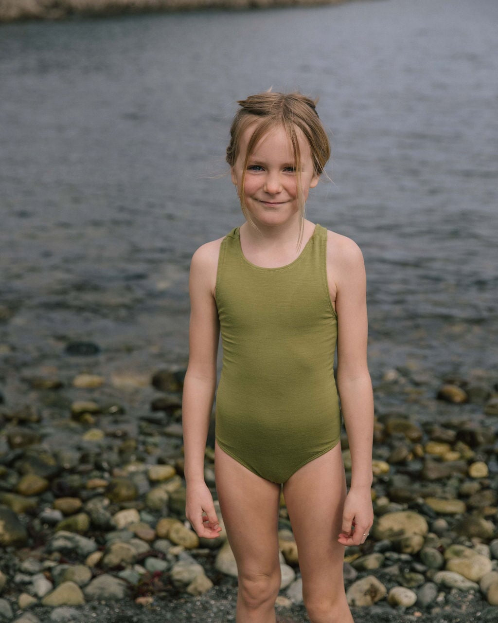 Kids Swimsuit | Ruby is 7yrs old & wearing size 7/8