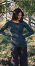 Thumbholes | Model is wearing size Small, height 5.7"