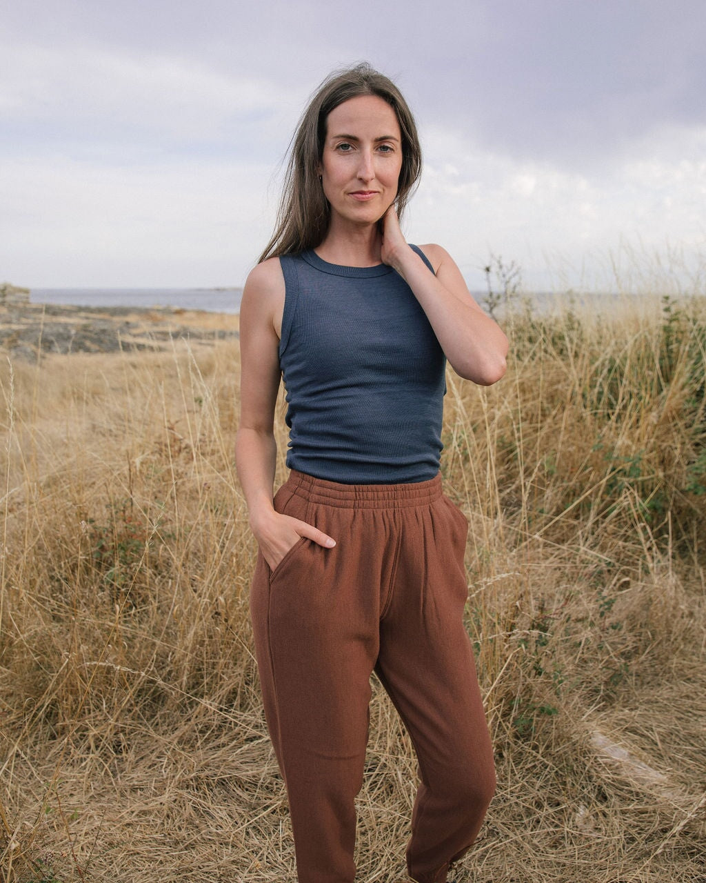 Sweatpants | Claire is wearing size XSmall, height 5.5"