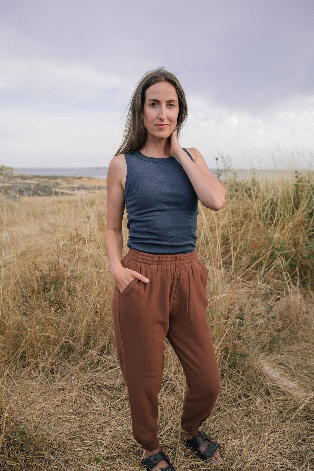 Sweatpants | Claire is wearing size XSmall, height 5.5"