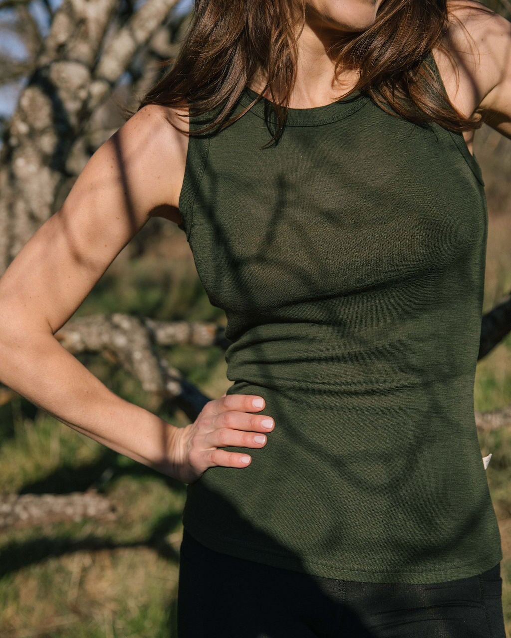 Undershirt | Model is wearing size Small, height 5.7"