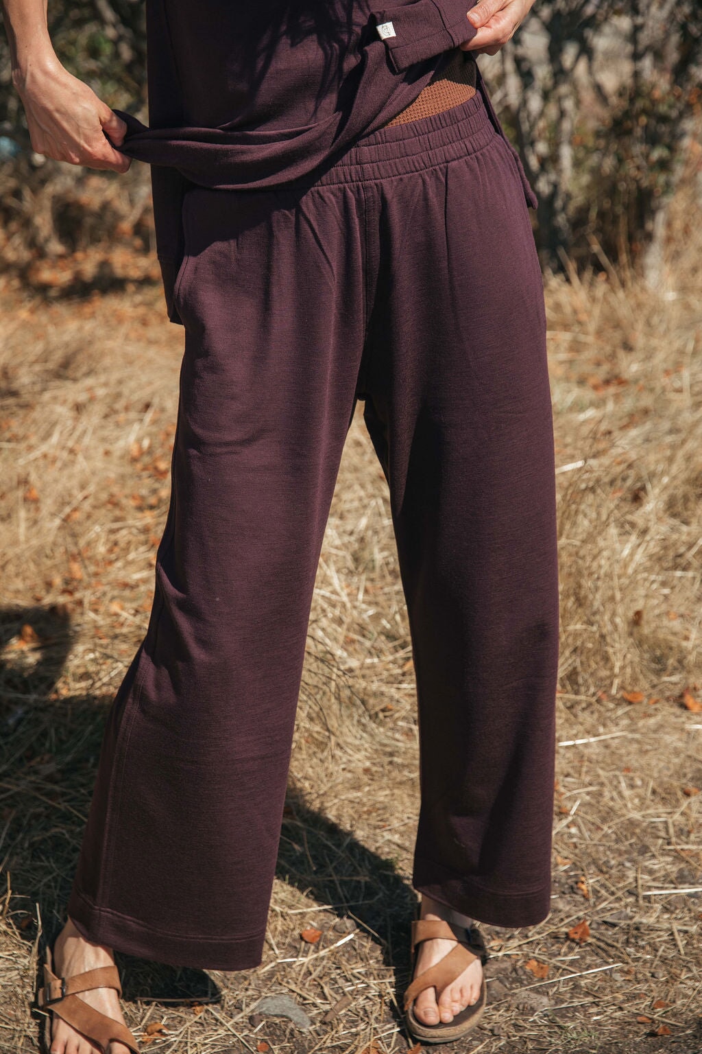 Wide Leg Lounge Pant