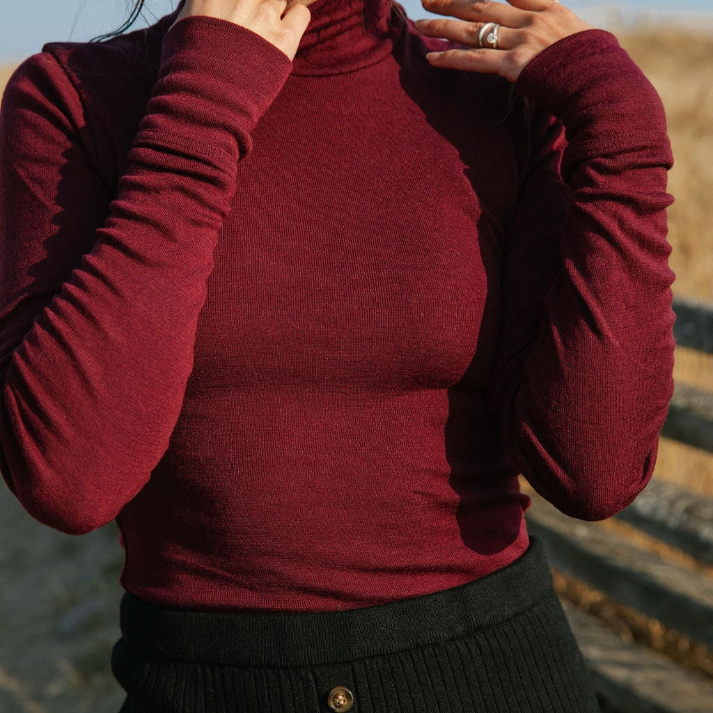Turtleneck | Claire is wearing XSmall