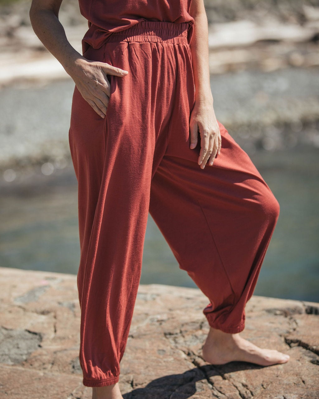 Balloon Pants | Lhasa is wearing size Small, height 5.6"
