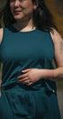 Boxy Tank | Esther is wearing size Medium, height 5.5"