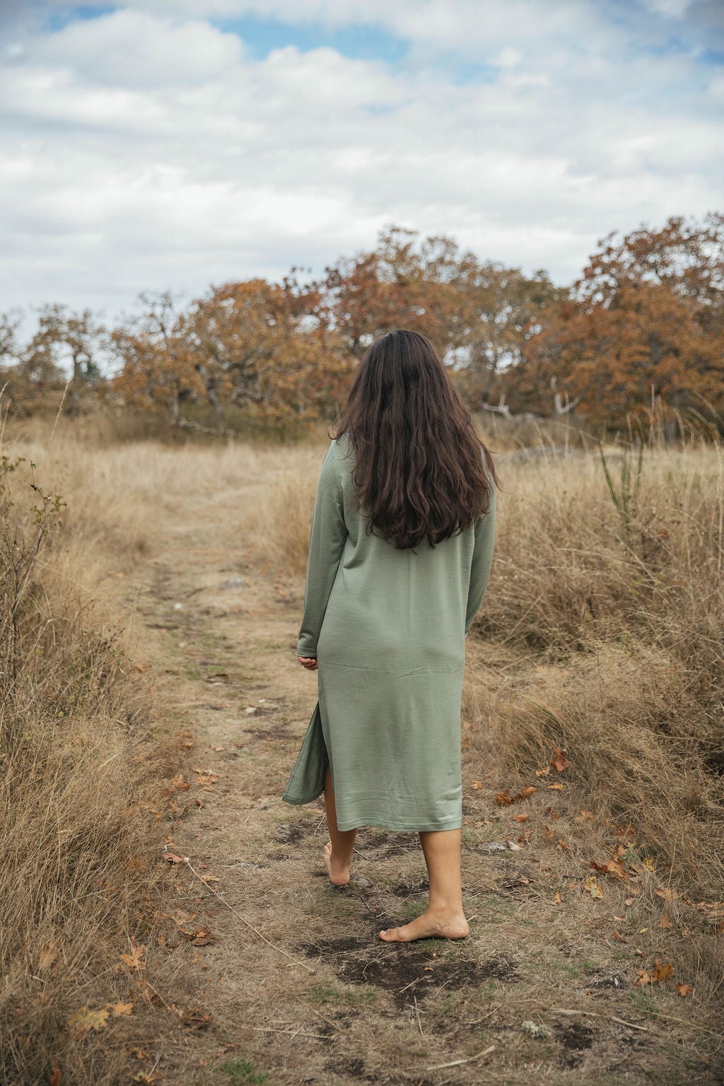 Crew Dress | Hanna is wearing size Medium, height 5.3"