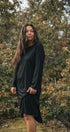 Crew Dress | Hanna is wearing size Medium, height 5.3"