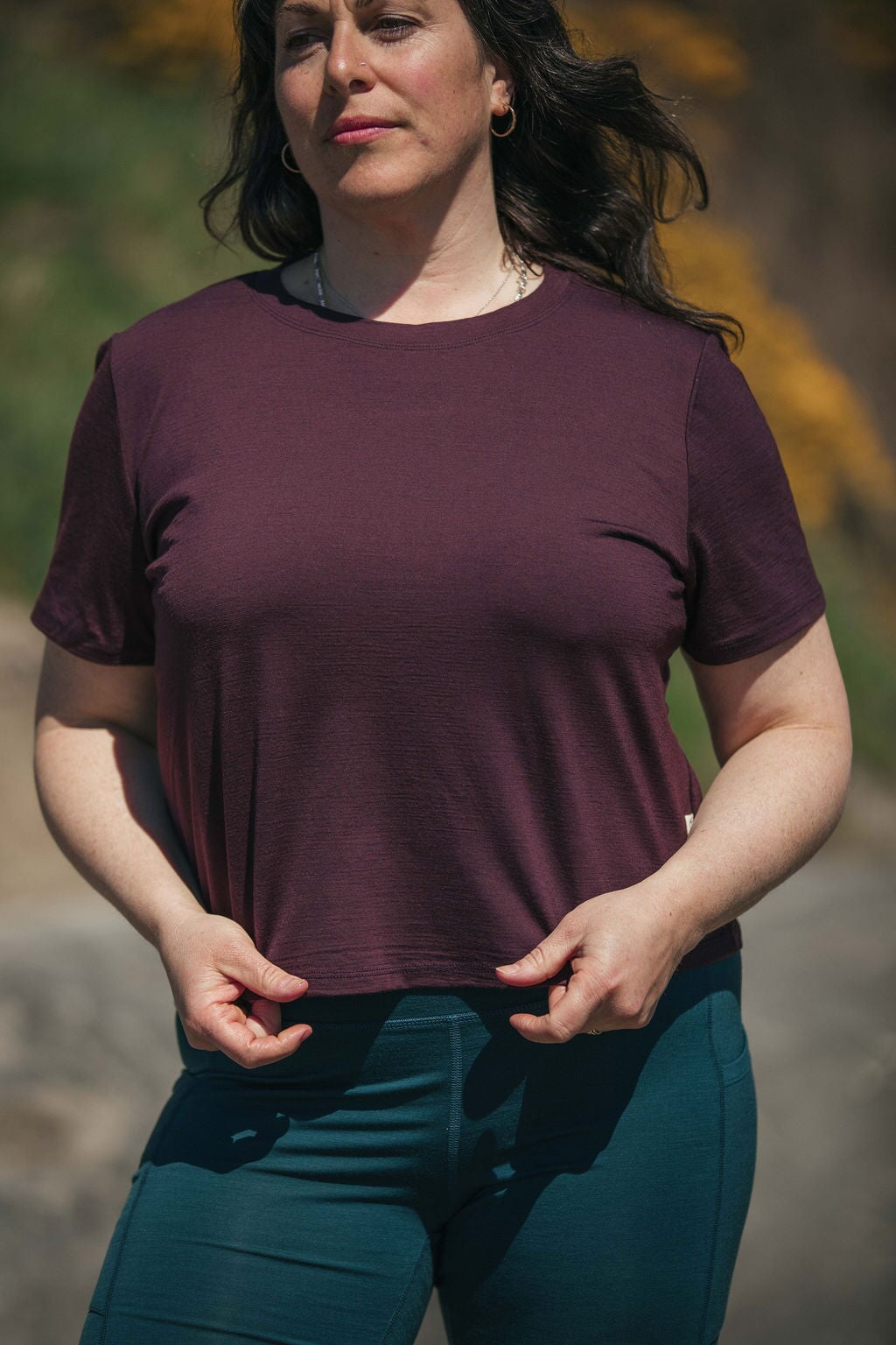 Merino Wool Boxy T-shirt | Simply Merino Clothing Co