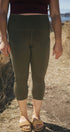 Cropped Leggings | Norah is wearing size Large, height is 5.6"
