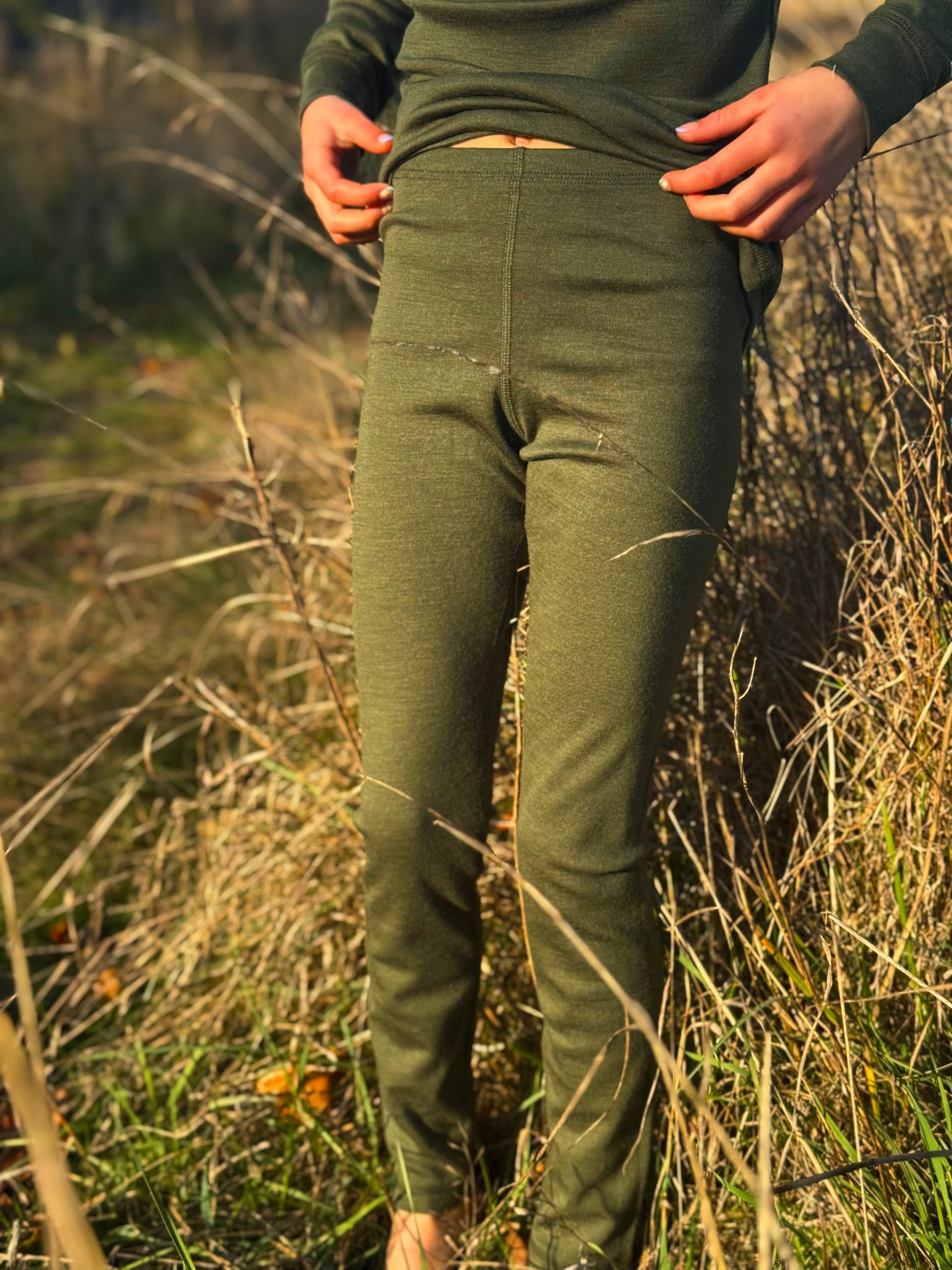 Interlock Kids Thermal Bottoms