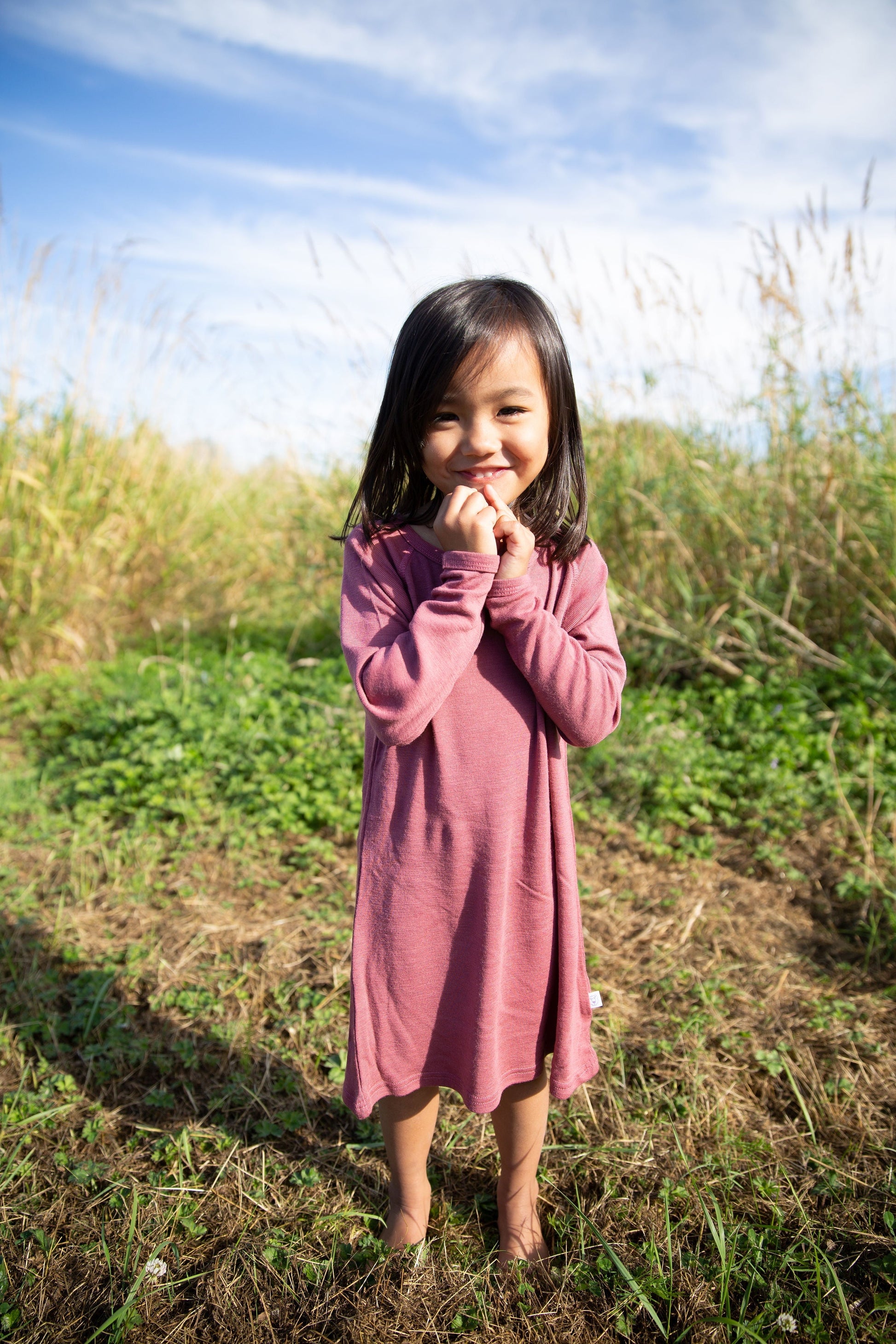 Kids Long Sleeve Dress