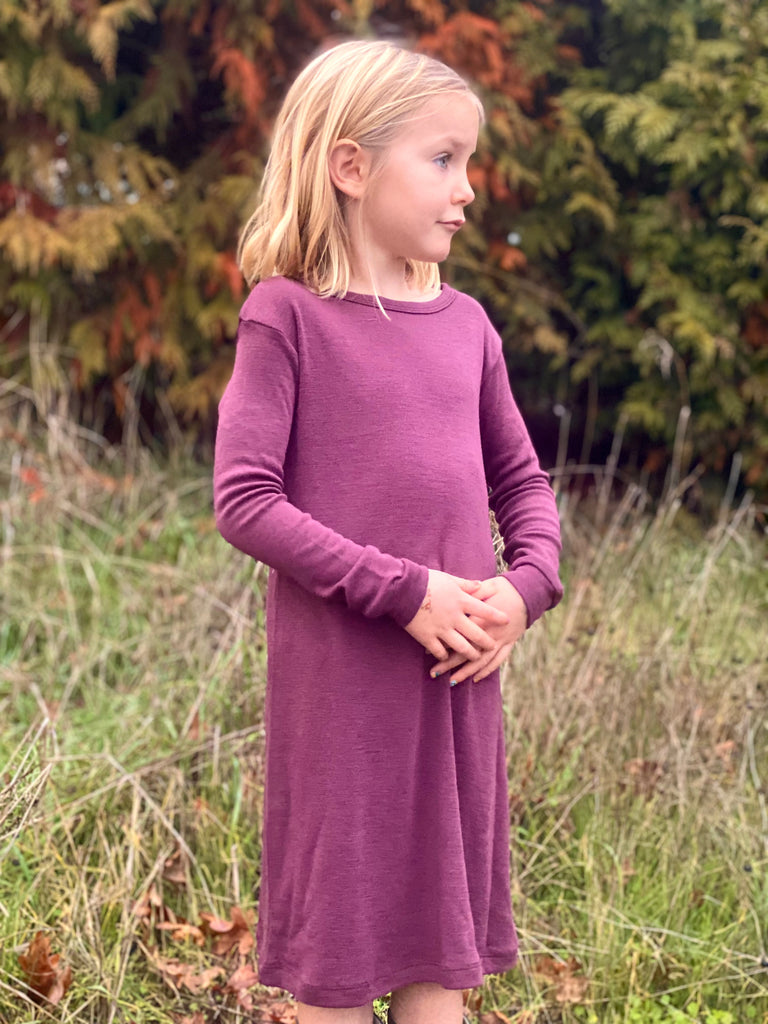 Kids T-Shirt Pachena Plum / 6