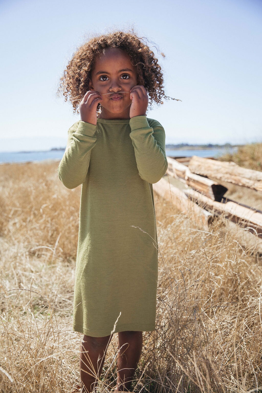 Kids Long Sleeve Dress