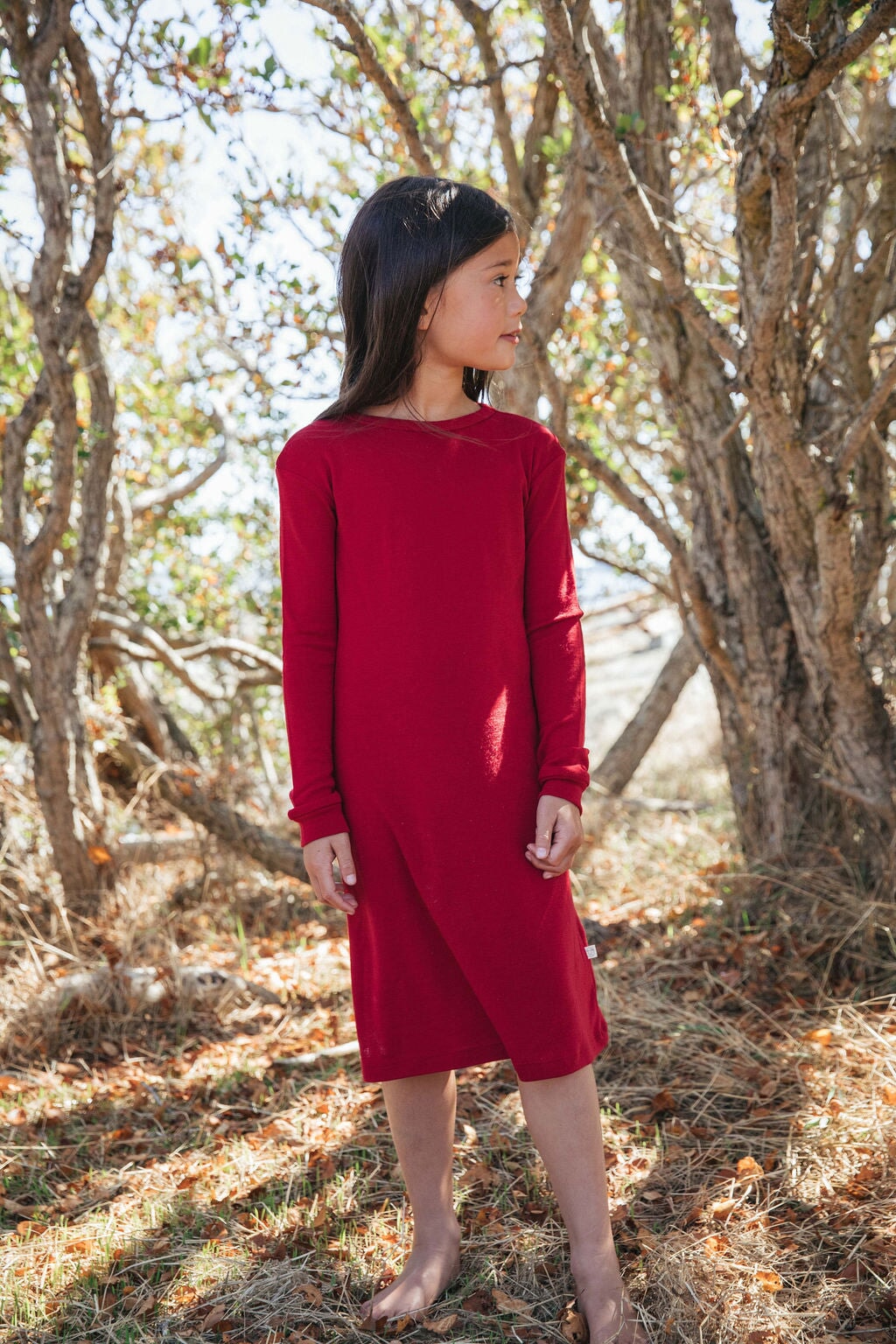 Kids Long Sleeve Dress