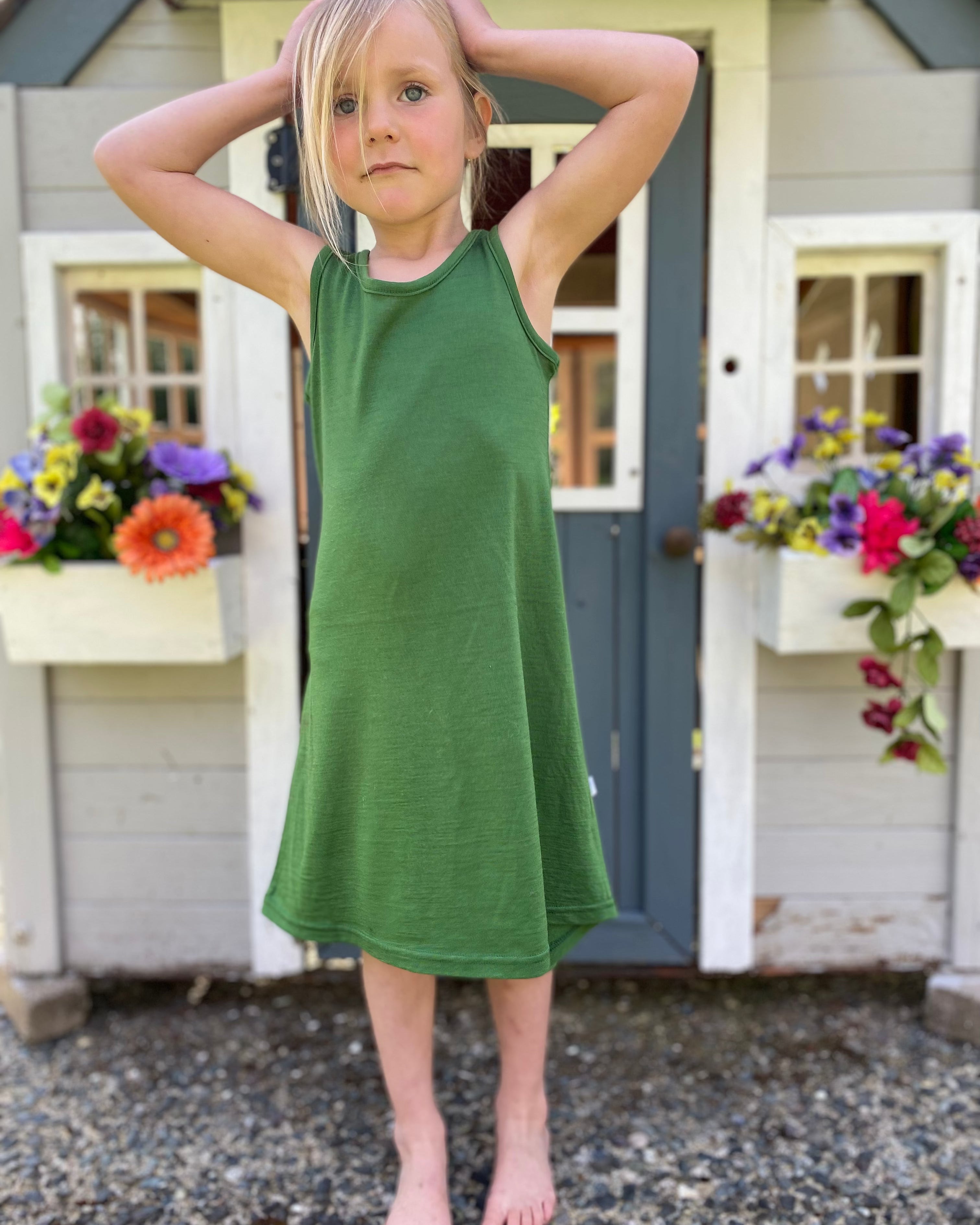 Kids Sleeveless Dress