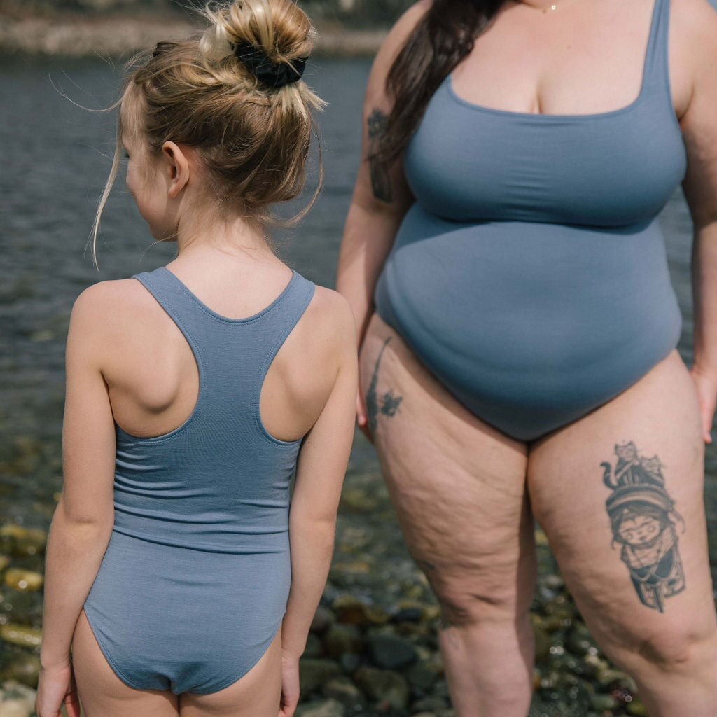 Kids Swimsuit | Ruby is 7yrs old & wearing size 7/8