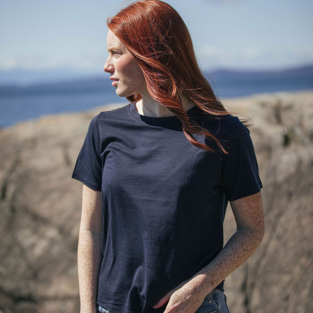Long Boxy T-Shirt| Olivia is wearing size XSmall,  height 5.7"