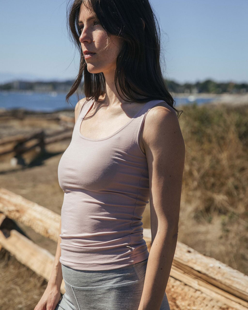 Long Crop | Stela is wearing size XSmall