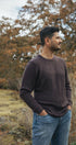 Waffle Top | Model is wearing size Medium