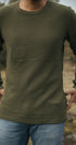 Waffle Top | Model is wearing size Medium