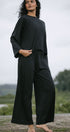 Flowy pants | Model is wearing size XSmall, height 5.4"