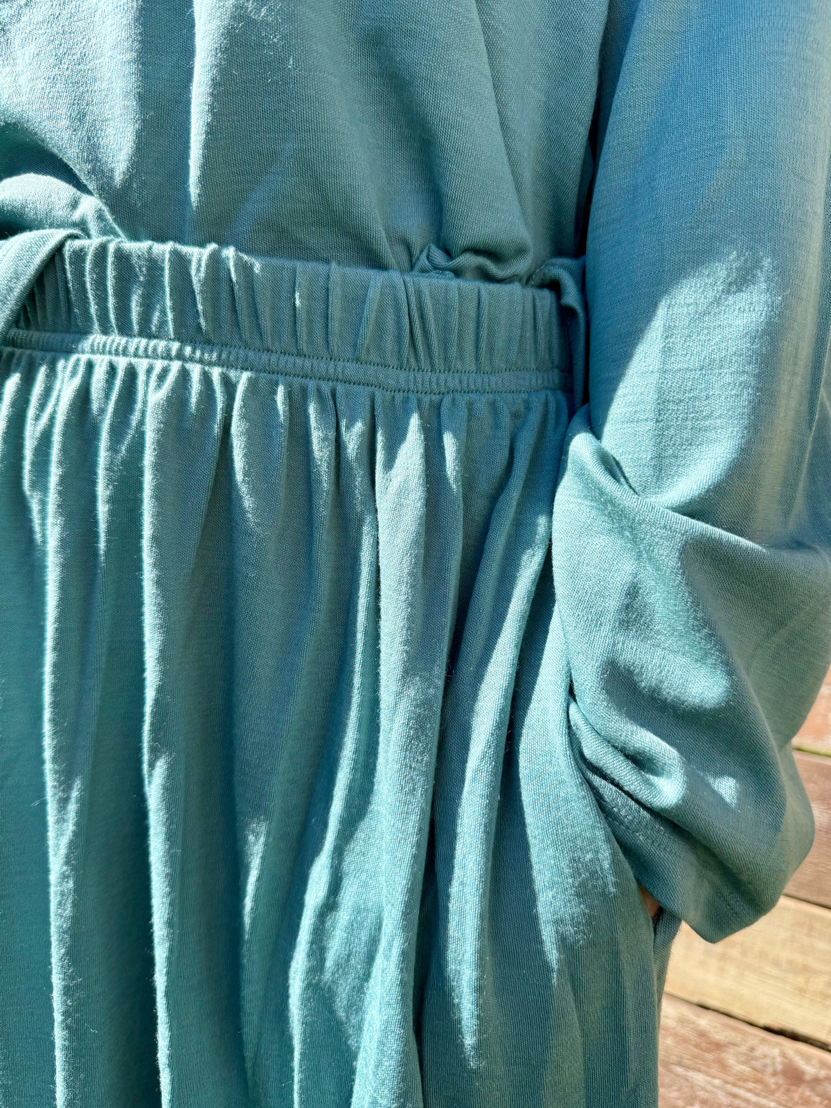 Merino Interlock Maxi Skirt