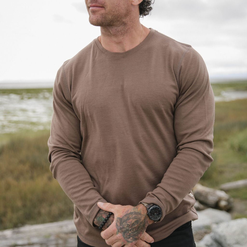 Merino Interlock Men's Fit Thermal Top