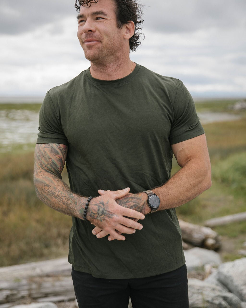Merino Men's Fit Basic T-shirt