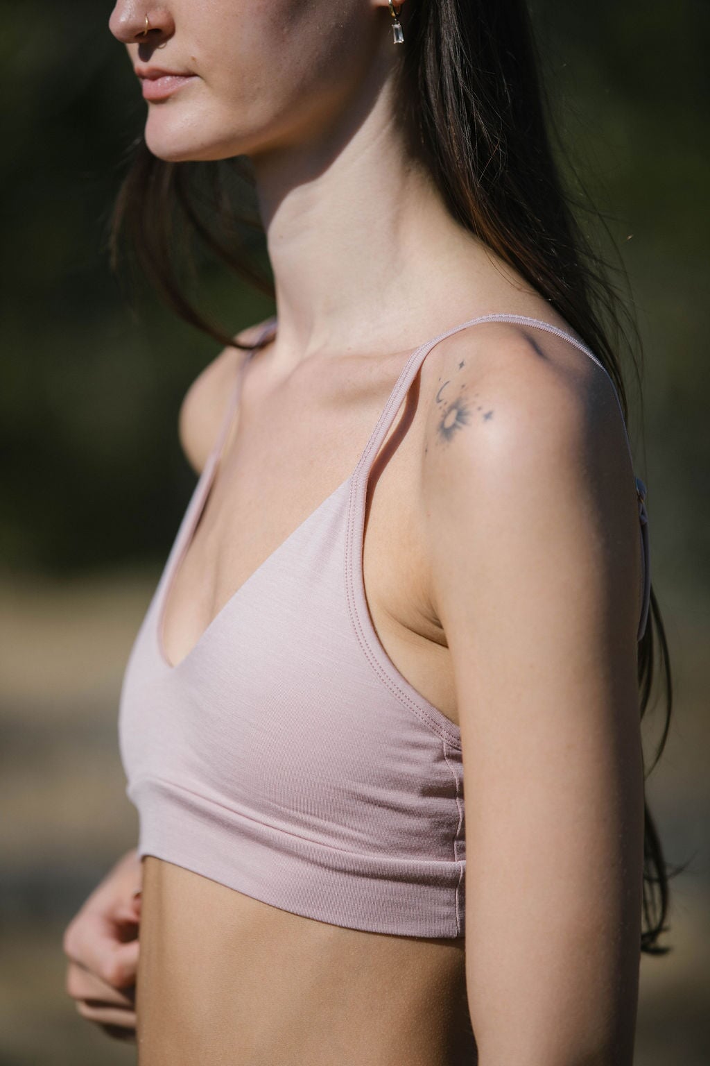 Triangle Bralette | Model wearing size XSmall