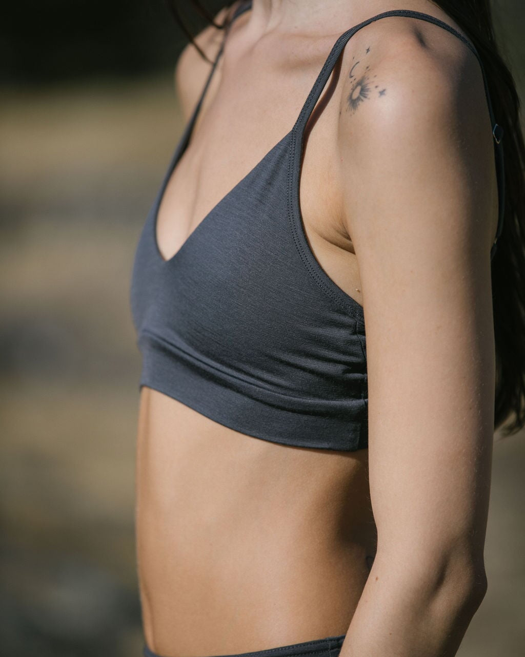 Triangle Bralette | Model wearing size XSmall