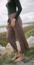 Wide Leg Lounge Pants | Model is wearing size Small, height 5.9"