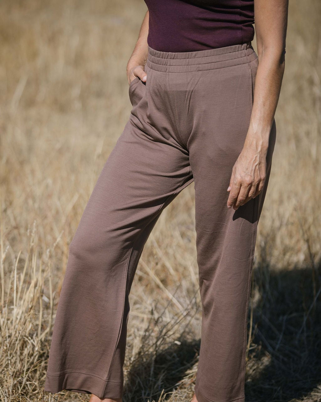 Lounge Pants | Model wearing XS, height 5.6"