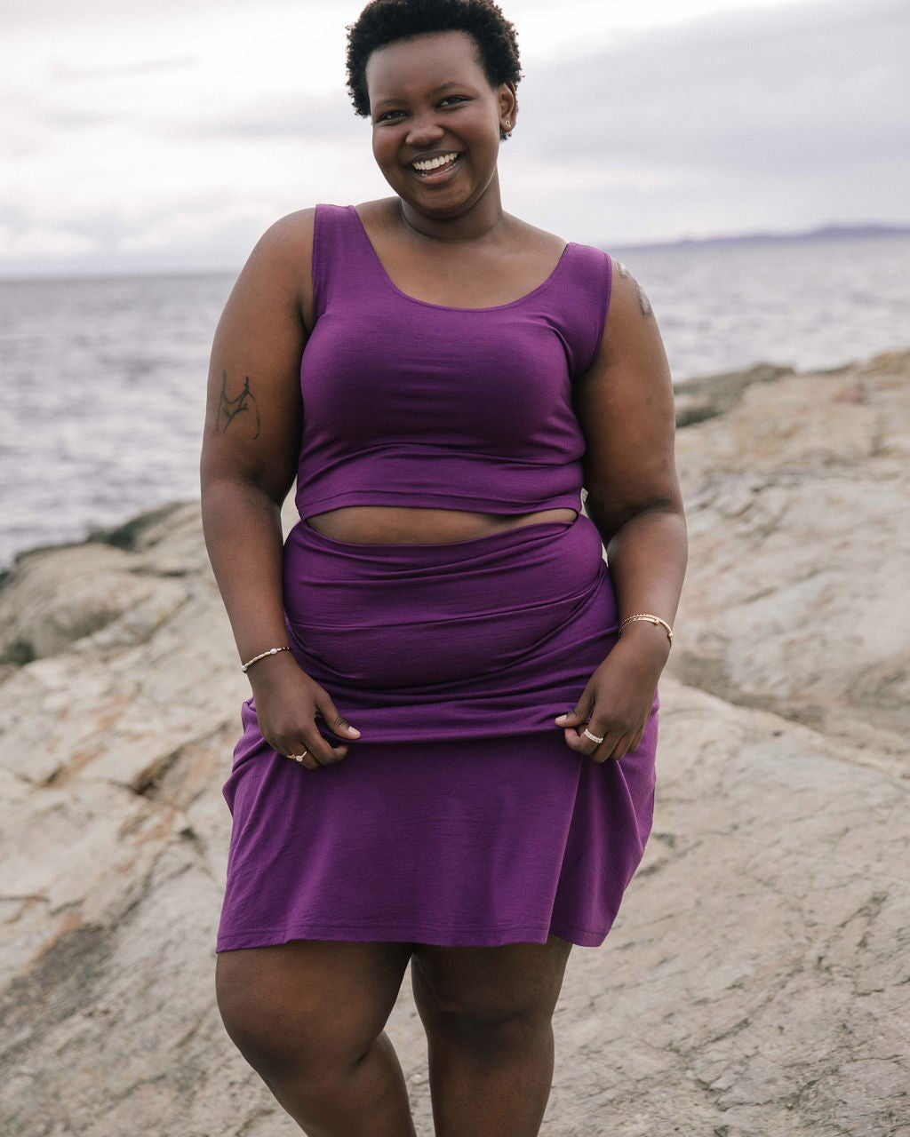Skirt | Princess is wearing size 2Xlarge, height is 5.9"