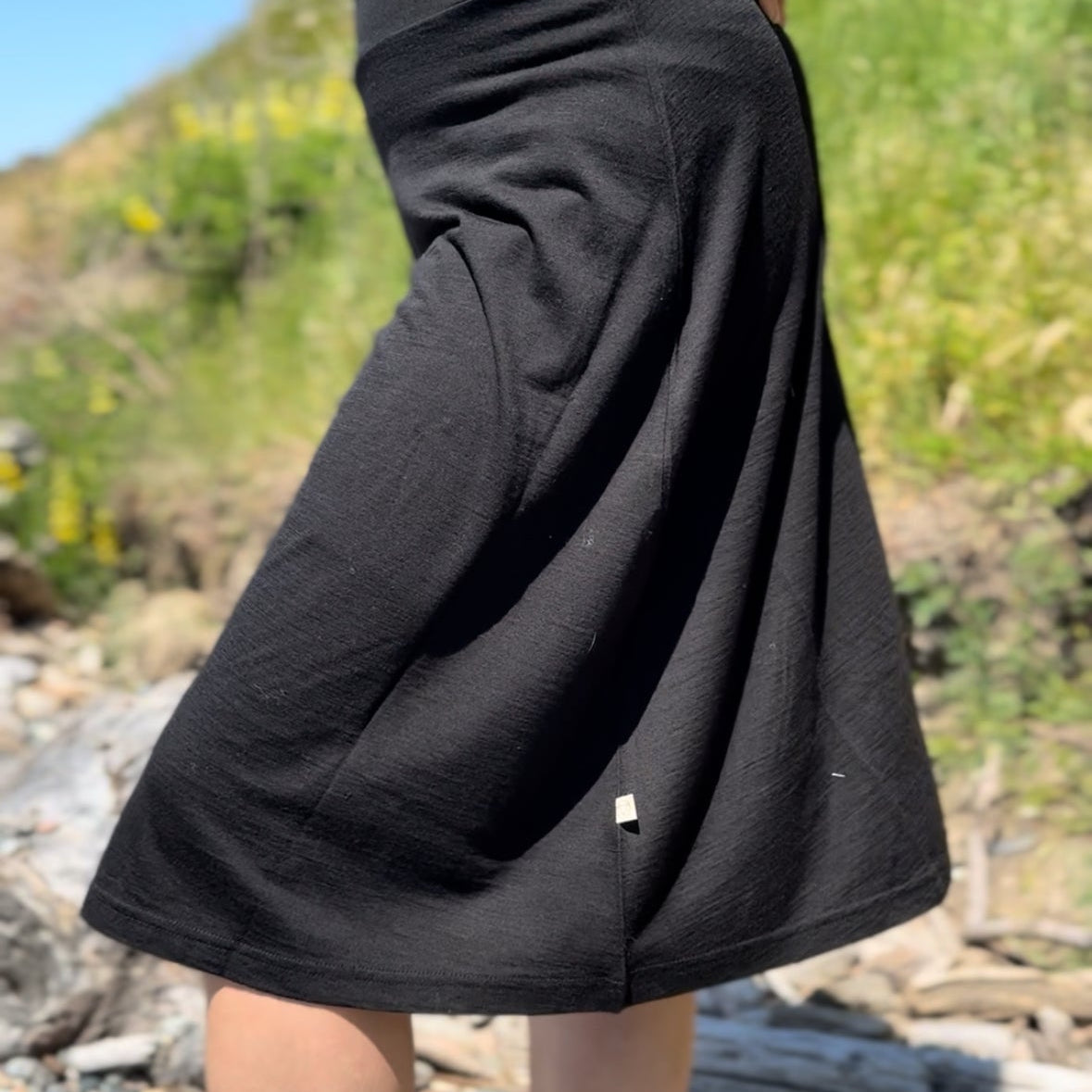 Mid Length Skirt