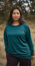Oversized T | Hanna is wearing size Small, height 5.3"