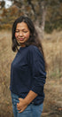 Oversized T | Hanna is wearing size Small, height 5.3"