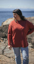 Oversized T | Norah is wearing size Large, height 5.6"
