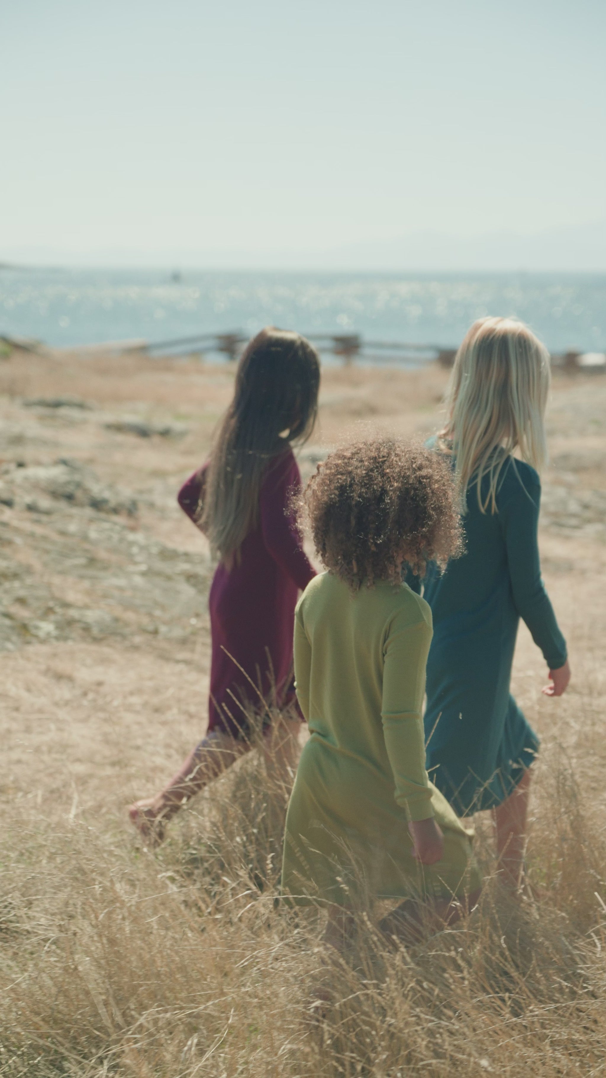 Kid's Long Sleeved Dresses