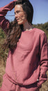 Sweatshirt | Stela is wearing size Medium, height 5.7"