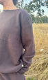Sweatshirt | Dorian is wearing size Medium, height 5.4"