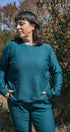 Sweatshirt | Norah is wearing size Medium, height 5.6"