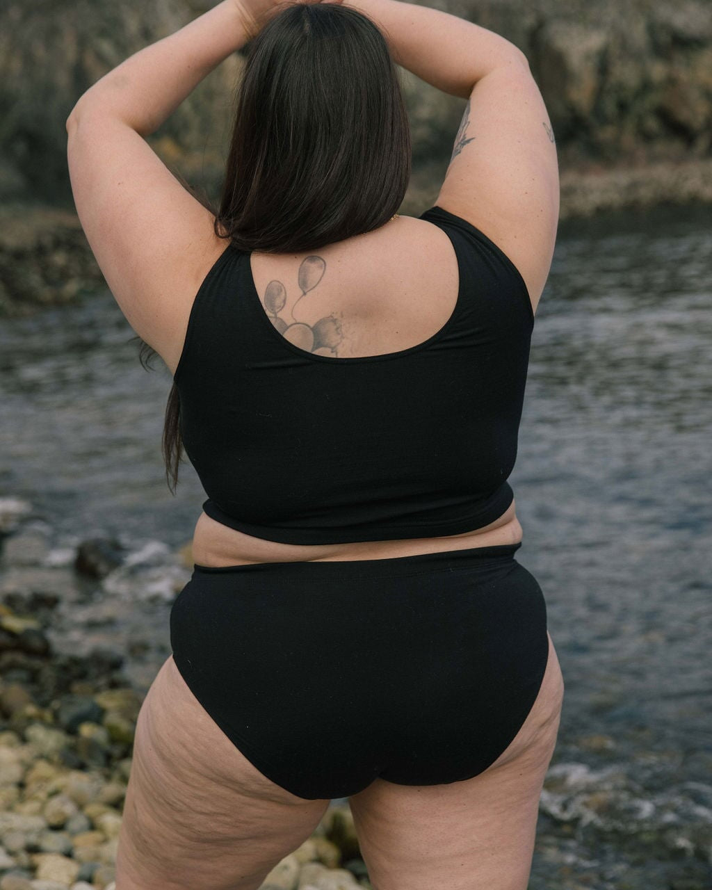 Swim Bottoms | Sybil is wearing size 3XLarge, height is 5.6"