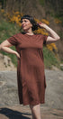 T-Shirt Dress | Norah is wearing size Large,  height 5.6"