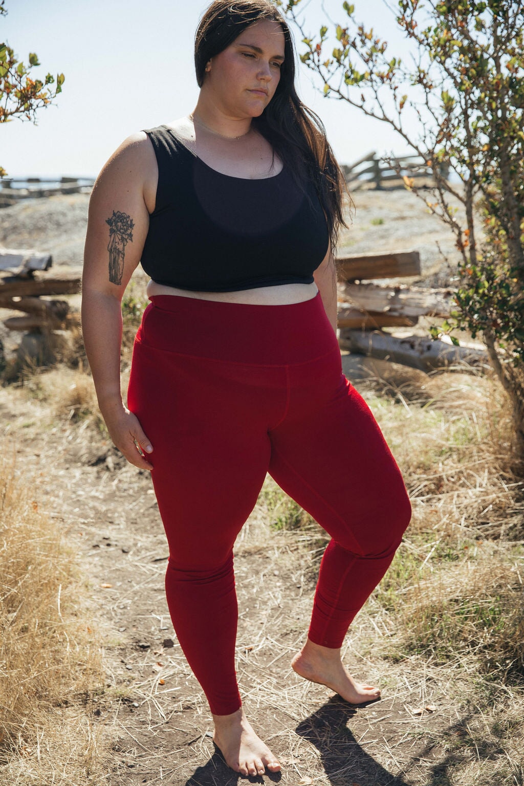 Leggings | Sybil is wearing size 3XLarge, height 5.6"