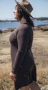 Waffle Dress | Norah is wearing size Large, height 5.6"
