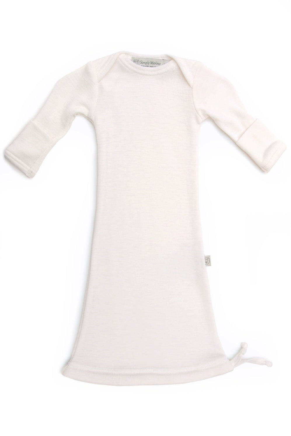 Merino Wool Infant Gown Simply Merino Clothing Co Simply Merino USA