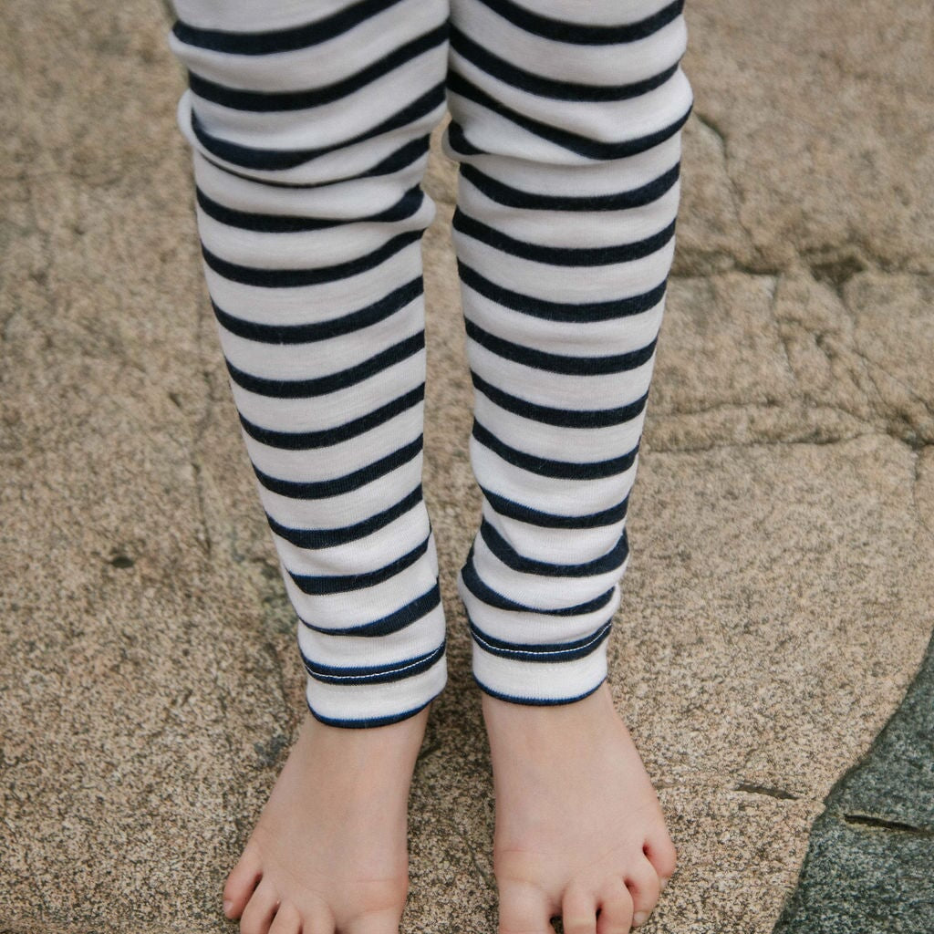 Baby Thermal Bottoms - Stripes