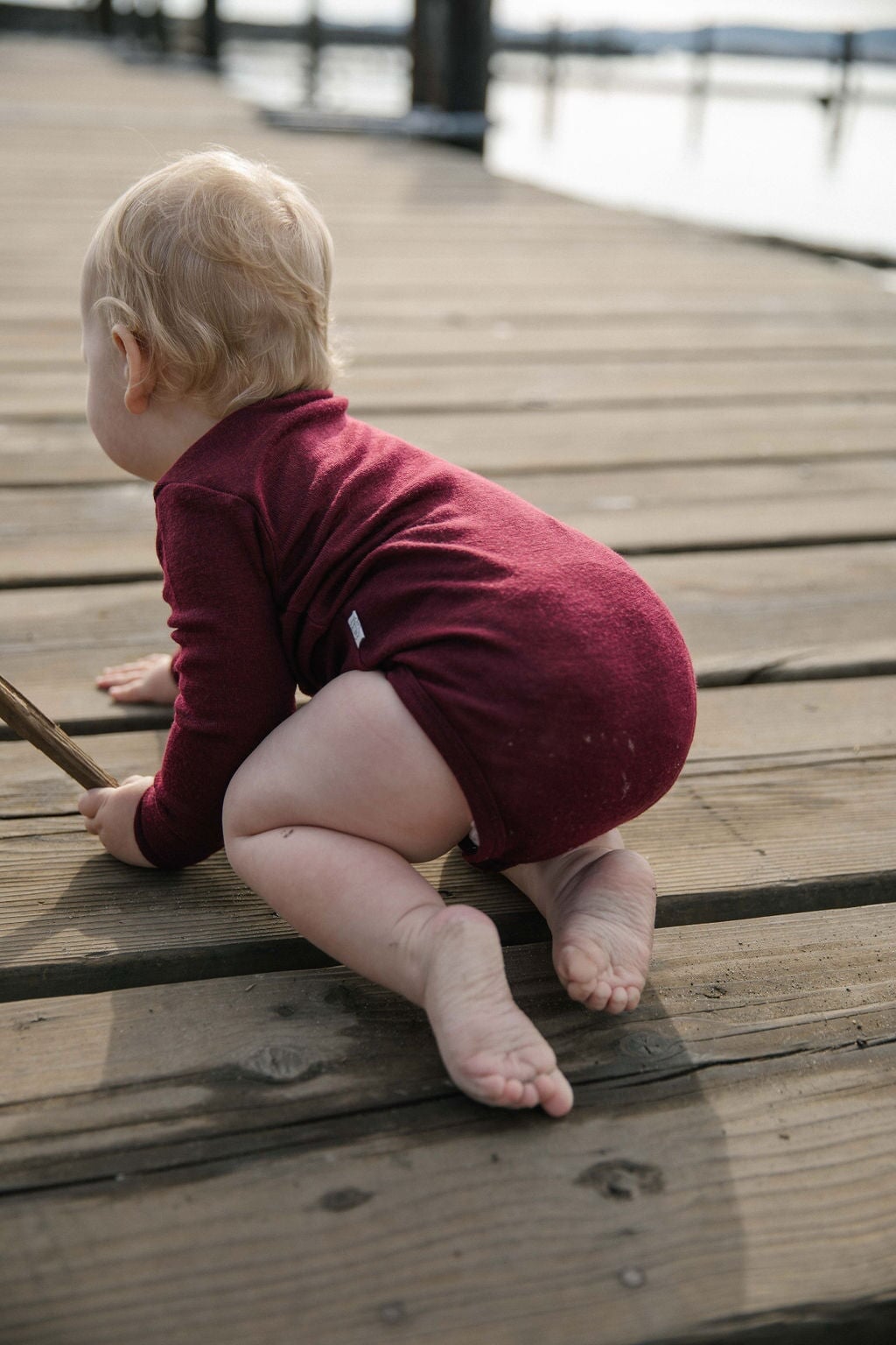 Baby Thermal Onesie – Simply Merino - Main Image